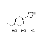 1-(3-氮杂环丁烷基)-4-乙基哌嗪三盐酸盐