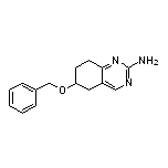 2-氨基-6-(苄氧基)-5,6,7,8-四氢喹唑啉