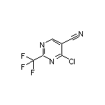 4-氯-2-(三氟甲基)嘧啶-5-甲腈