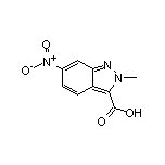 2-甲基-6-硝基-2H-吲唑-3-甲酸