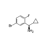 (R)-1-(5-溴-2-氟苯基)-1-环丙基甲胺
