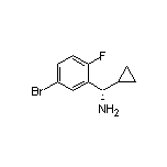 (S)-1-(5-溴-2-氟苯基)-1-环丙基甲胺