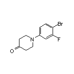 1-(4-溴-3-氟苯基)-4-哌啶酮