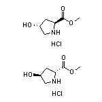 反式-4-羟基吡咯烷-2-甲酸甲酯盐酸盐