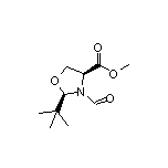 (2R,4S)-2-(叔丁基)-3-甲酰基噁唑烷-4-甲酸甲酯