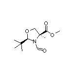 (2R,4S)-2-(叔丁基)-3-甲酰基-4-甲基噁唑烷-4-甲酸甲酯