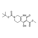 7-Boc-4-羟基-2-氧代-1,2,5,6,7,8-六氢-1,7-萘啶-3-甲酸甲酯