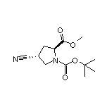 (2S,4R)-1-Boc-4-氰基吡咯烷-2-甲酸甲酯