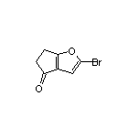 2-溴-5,6-二氢-4H-环戊并[b]呋喃-4-酮