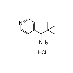 1-氨基-2,2-二甲基-1-(4-吡啶基)丙烷盐酸盐