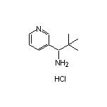 1-氨基-2,2-二甲基-1-(3-吡啶基)丙烷盐酸盐