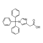 2-(1-三苯甲基-4-咪唑基)乙酸