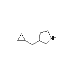 3-(环丙基甲基)吡咯烷