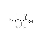 6-氟-3-碘-2-甲基苯甲酸