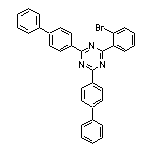 2,4-二(4-联苯基)-6-(2-溴苯基)-1,3,5-三嗪