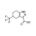 5-(三氟甲基)-4,5,6,7-四氢-1H-吲唑-3-甲酸