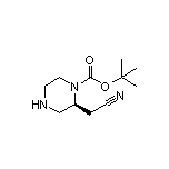 (S)-2-(1-Boc-2-哌嗪基)乙腈