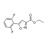 5-(2,6-二氟苯基)异噁唑-3-甲酸乙酯