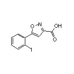 5-(2-碘苯基)异噁唑-3-甲酸