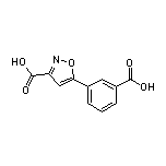 5-(3-羧基苯基)异噁唑-3-甲酸