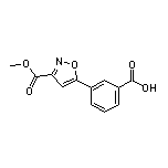 3-[3-(甲氧基羰基)-5-异噁唑基]苯甲酸