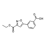 3-[3-(乙氧基羰基)-5-异噁唑基]苯甲酸