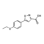 5-(4-乙氧基苯基)异噁唑-3-甲酸