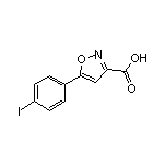 5-(4-碘苯基)异噁唑-3-甲酸