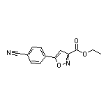 5-(4-氰基苯基)异噁唑-3-甲酸乙酯