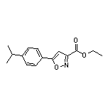5-(4-异丙基苯基)异噁唑-3-甲酸乙酯