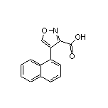 4-(1-萘基)异噁唑-3-甲酸