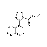 4-(1-萘基)异噁唑-3-甲酸乙酯
