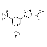 5-[3,5-双(三氟甲基)苯基]异噁唑-3-甲酸甲酯