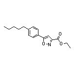 5-(4-戊基苯基)异噁唑-3-甲酸乙酯