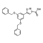 5-[3,5-双(苄氧基)苯基]异噁唑-3-甲酸