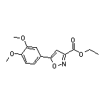5-(3,4-二甲氧基苯基)异噁唑-3-甲酸乙酯