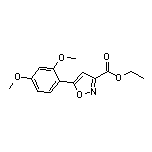 5-(2,4-二甲氧基苯基)异噁唑-3-甲酸乙酯
