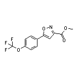 5-[4-(三氟甲氧基)苯基]异噁唑-3-甲酸甲酯