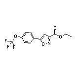 5-[4-(三氟甲氧基)苯基]异噁唑-3-甲酸乙酯