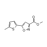 5-(5-甲基-2-噻吩基)异噁唑-3-甲酸甲酯