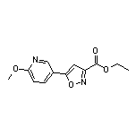 5-(6-甲氧基-3-吡啶基)异噁唑-3-甲酸乙酯