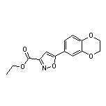 5-(2,3-二氢苯并[b][1,4]二噁英-6-基)异噁唑-3-甲酸乙酯