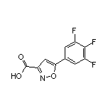 5-(3,4,5-三氟苯基)异噁唑-3-甲酸