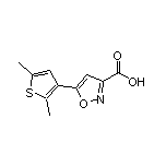 5-(2,5-二甲基-3-噻吩基)异噁唑-3-甲酸