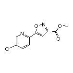 5-(5-氯-2-吡啶基)异噁唑-3-甲酸甲酯