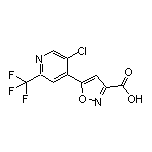 5-[5-氯-2-(三氟甲基)-4-吡啶基]异噁唑-3-甲酸