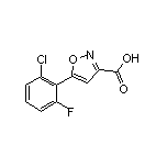 5-(2-氯-6-氟苯基)异噁唑-3-甲酸