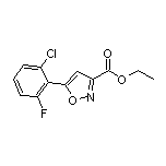 5-(2-氯-6-氟苯基)异噁唑-3-甲酸乙酯
