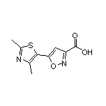 5-(2,4-二甲基-5-噻唑基)异噁唑-3-甲酸
