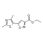 5-(2,4-二甲基-5-噻唑基)异噁唑-3-甲酸乙酯